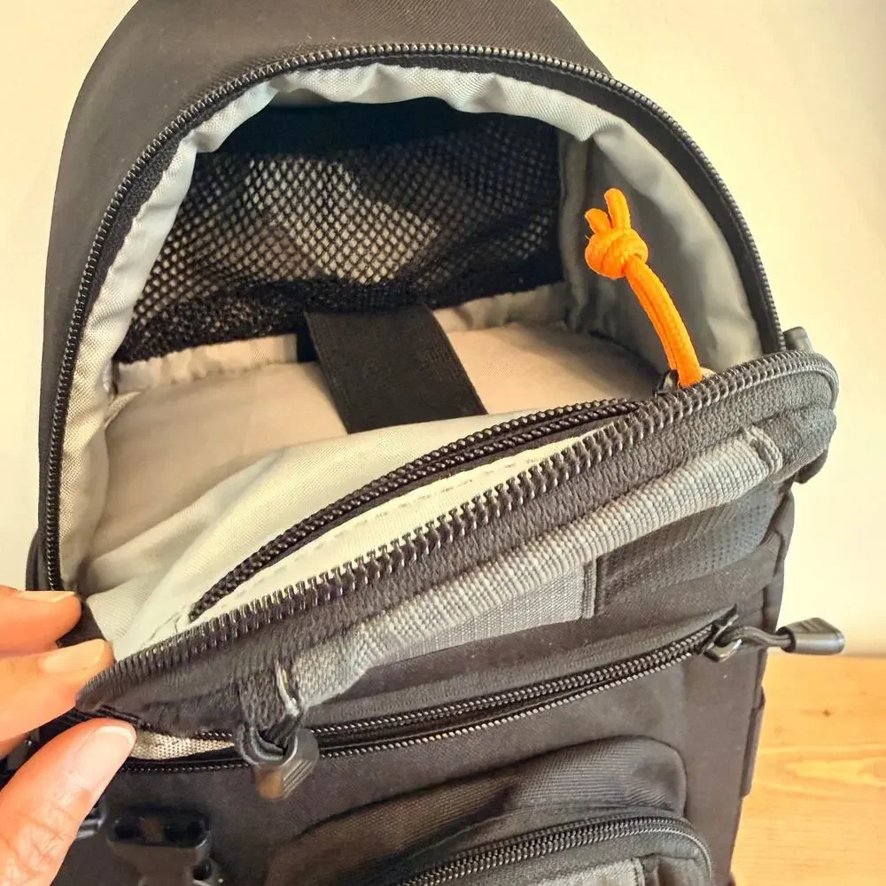 Lowepro Slingshot 102 AW Camera Black Bag All Weather DSLR Sling Pack Backpack